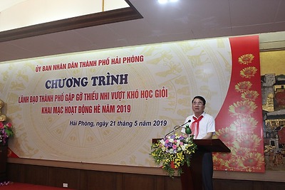 Chương trình Khai mạc Hoạt động hè năm 2019 và Liên hoan thiếu nhi vượt khó học giỏi năm học 2018 - 2019.